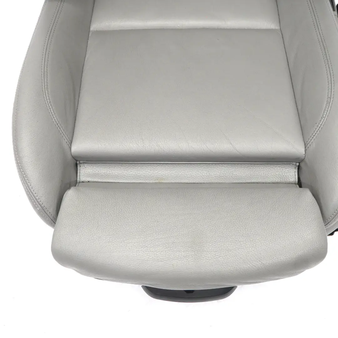 BMW E90 E91 LCI M Sport Vorne Links M Sport Sitz Leder Dakota Grau - SKU 7246859-2 - Teilenummer 7246859