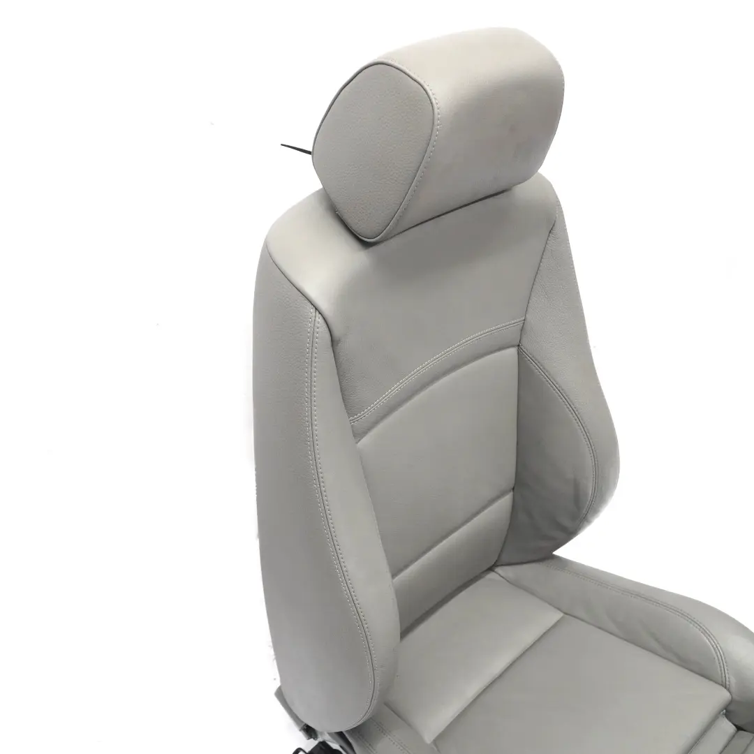 Fotel Lewy Przód Sport Skóra Dakota Szary do BMW E90 E91 LCI o numerze 7246859 BMW E90 E91 LCI Fotel Lewy Przód Sport Skóra Dakota Szary - SKU 7246859-2 - Numer Części 7246859