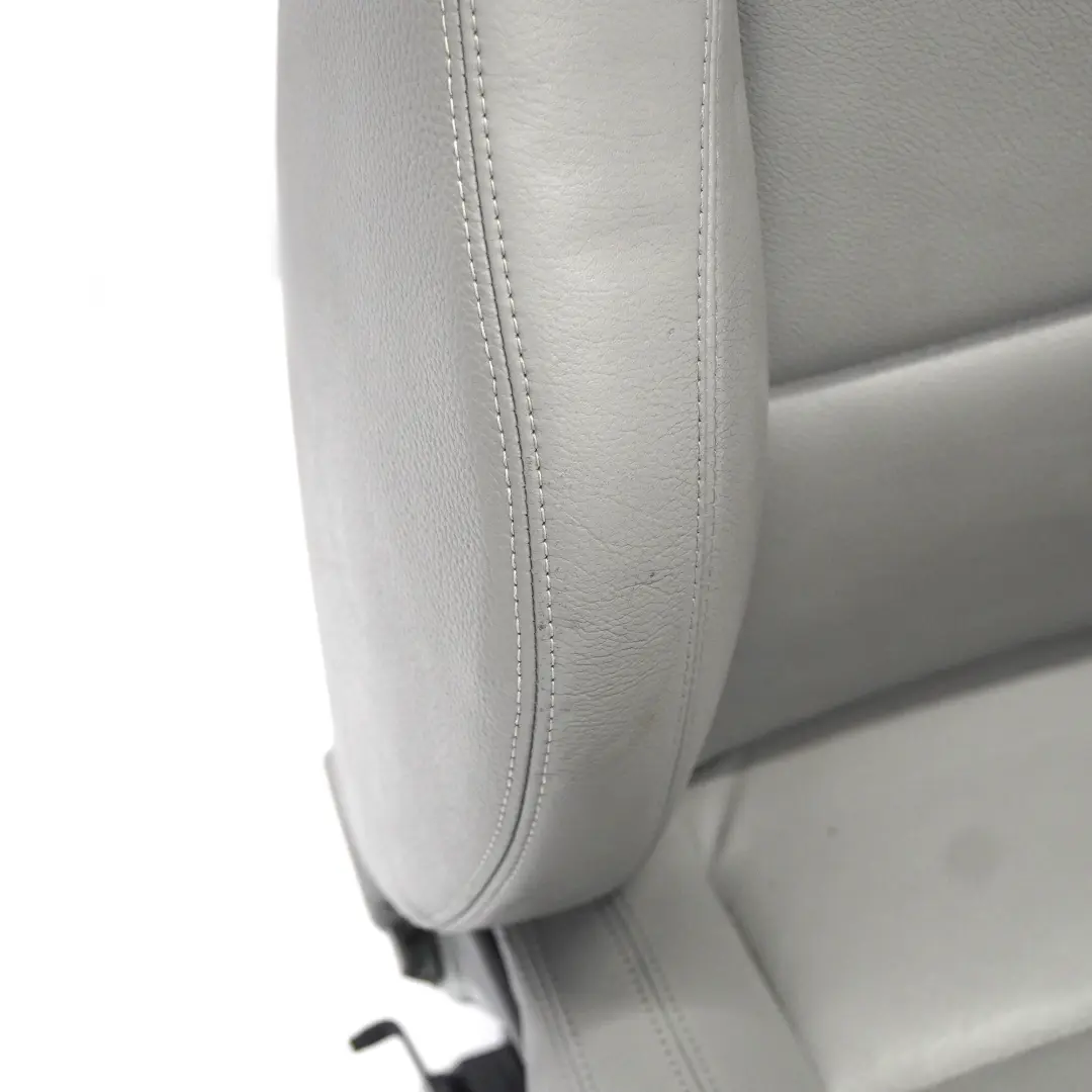 Fotel Lewy Przód Sport Skóra Dakota Szary do BMW E90 E91 LCI o numerze 7246859 BMW E90 E91 LCI Fotel Lewy Przód Sport Skóra Dakota Szary - SKU 7246859-2 - Numer Części 7246859