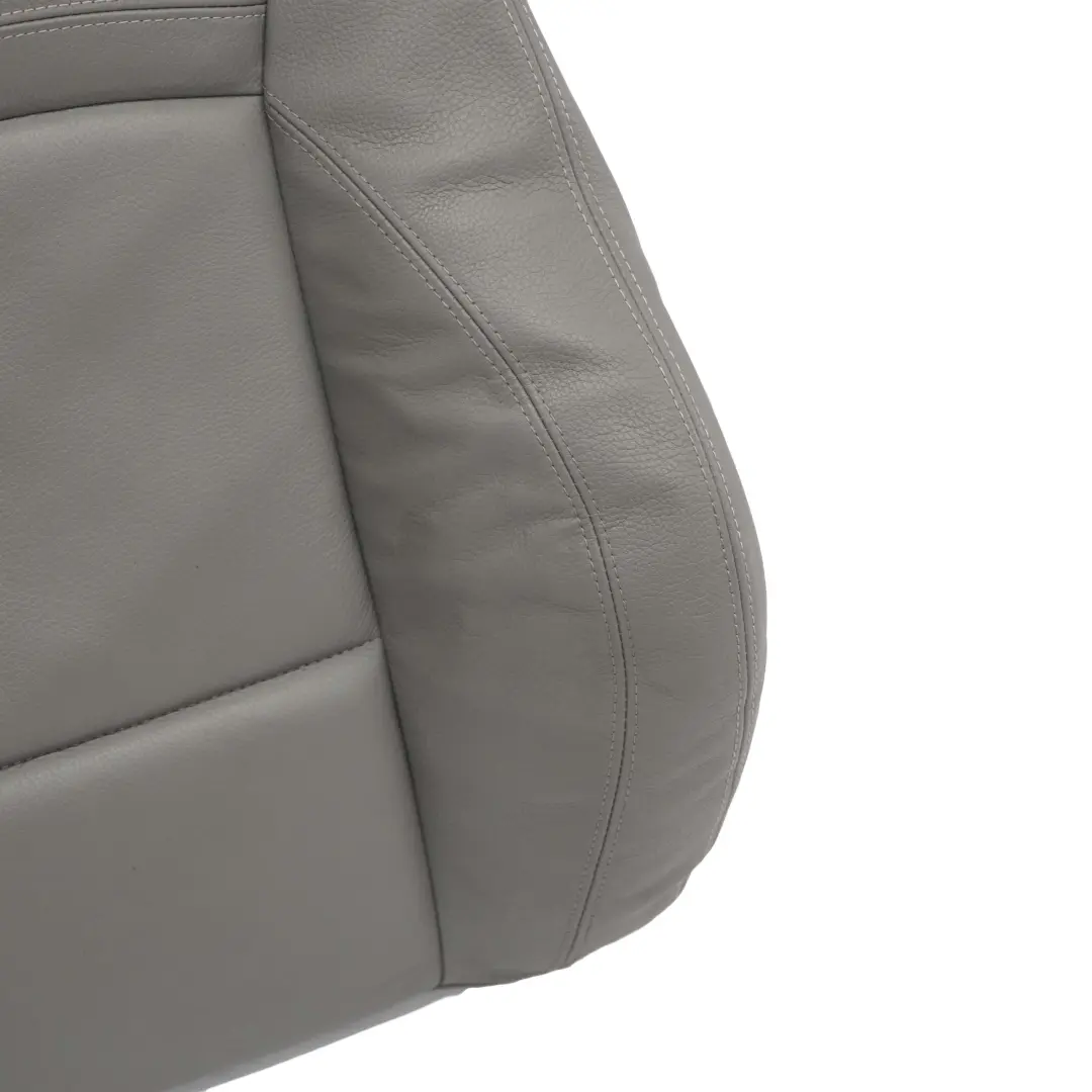 BMW 3 E90 E91 LCI Sport Vordersitz Links Lehne Bezug Leder Dakota Grau - SKU 7246859 - Teilenummer 7246859