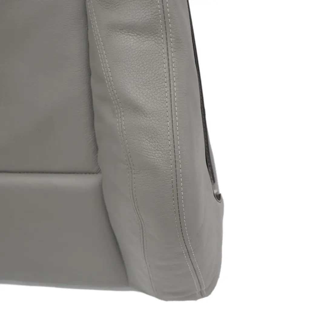 Front Left N/S Backrest Sport Seat Cover Leather Dakota Grey to BMW 3 E90 E91 LCI with Part number 7246859 BMW 3 E90 E91 LCI Front Left N/S Backrest Sport Seat Cover Leather Dakota Grey - SKU 7246859 - Part number 7246859