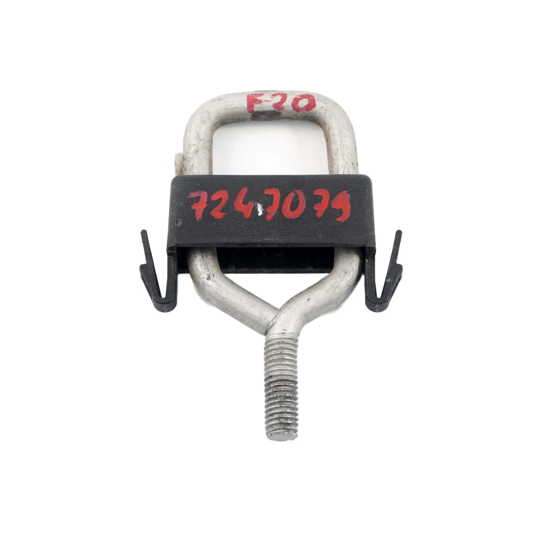 BMW F20 F21 F30 F31 Protezione antitorsione staffa cofano nero