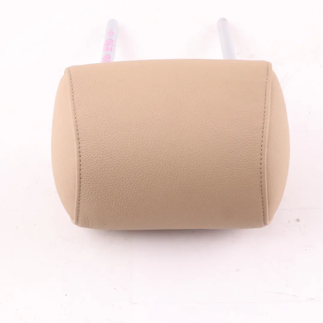 Headrest BMW E87 LCI E90 Rear Left Right N/O/S Backrest Beige Leather to Seat with Part number 7247086 Seat Headrest BMW E87 LCI E90 Rear Left Right N/O/S Backrest Beige Leather - SKU 7247086 - Part number 7247086