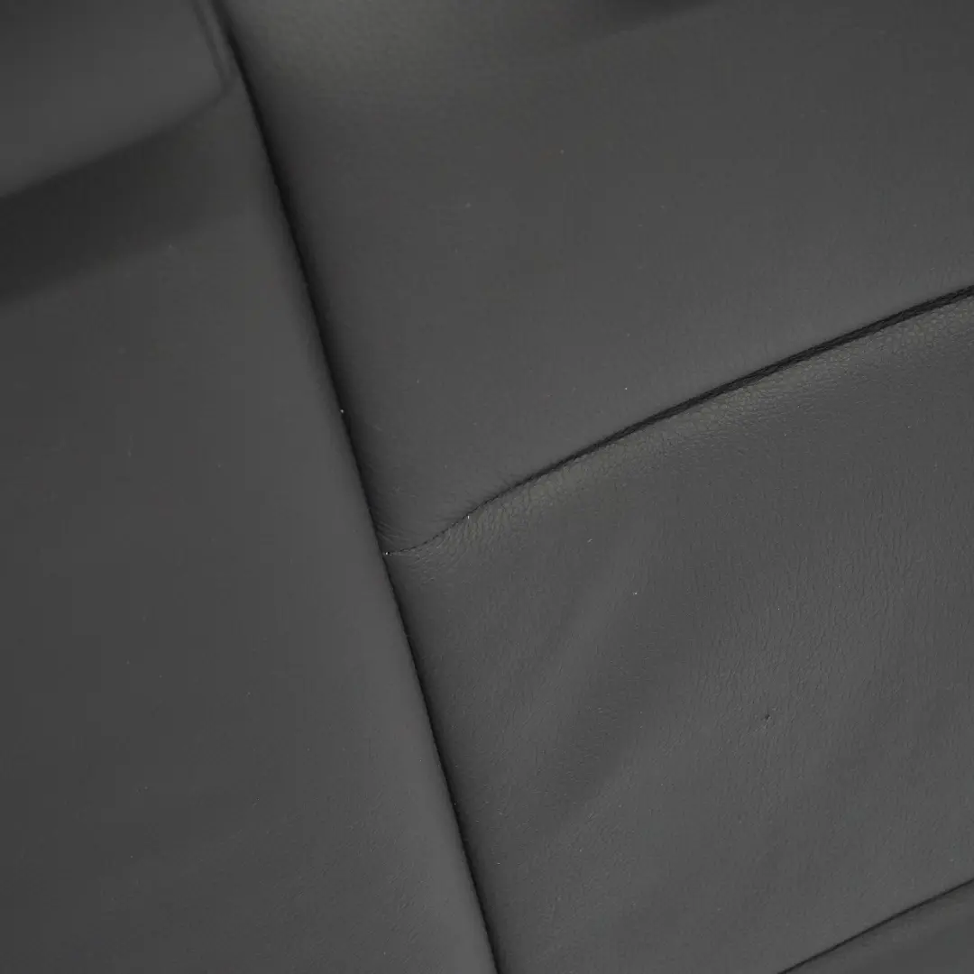 Rear Seat BMW E81 E87 LCI Left N/S Backrest Cover Black Leather Boston - SKU 7247145-1 - Part number 7247145