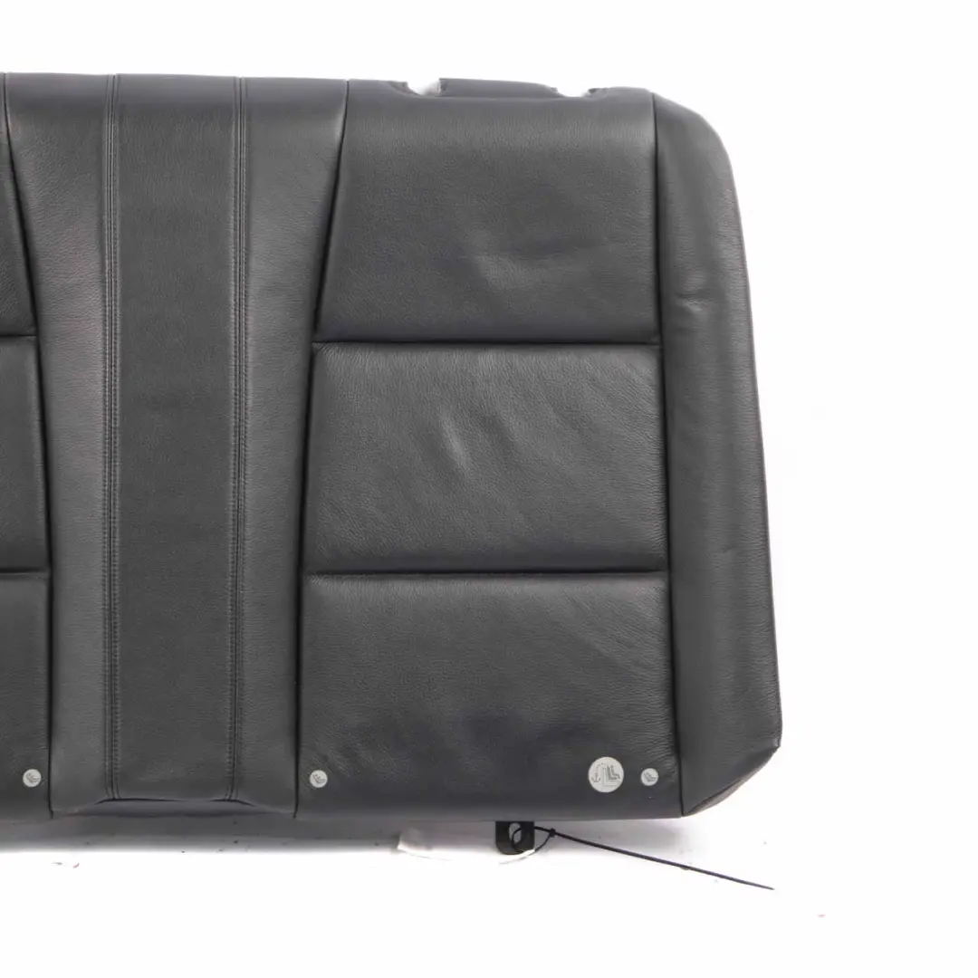 Back Backrest Leather Boston Black to BMW E88 Convertible Rear Seat Cover with Part number 7247181 BMW E88 Convertible Rear Seat Cover Back Backrest Leather Boston Black - SKU 7247181 - Part number 7247181