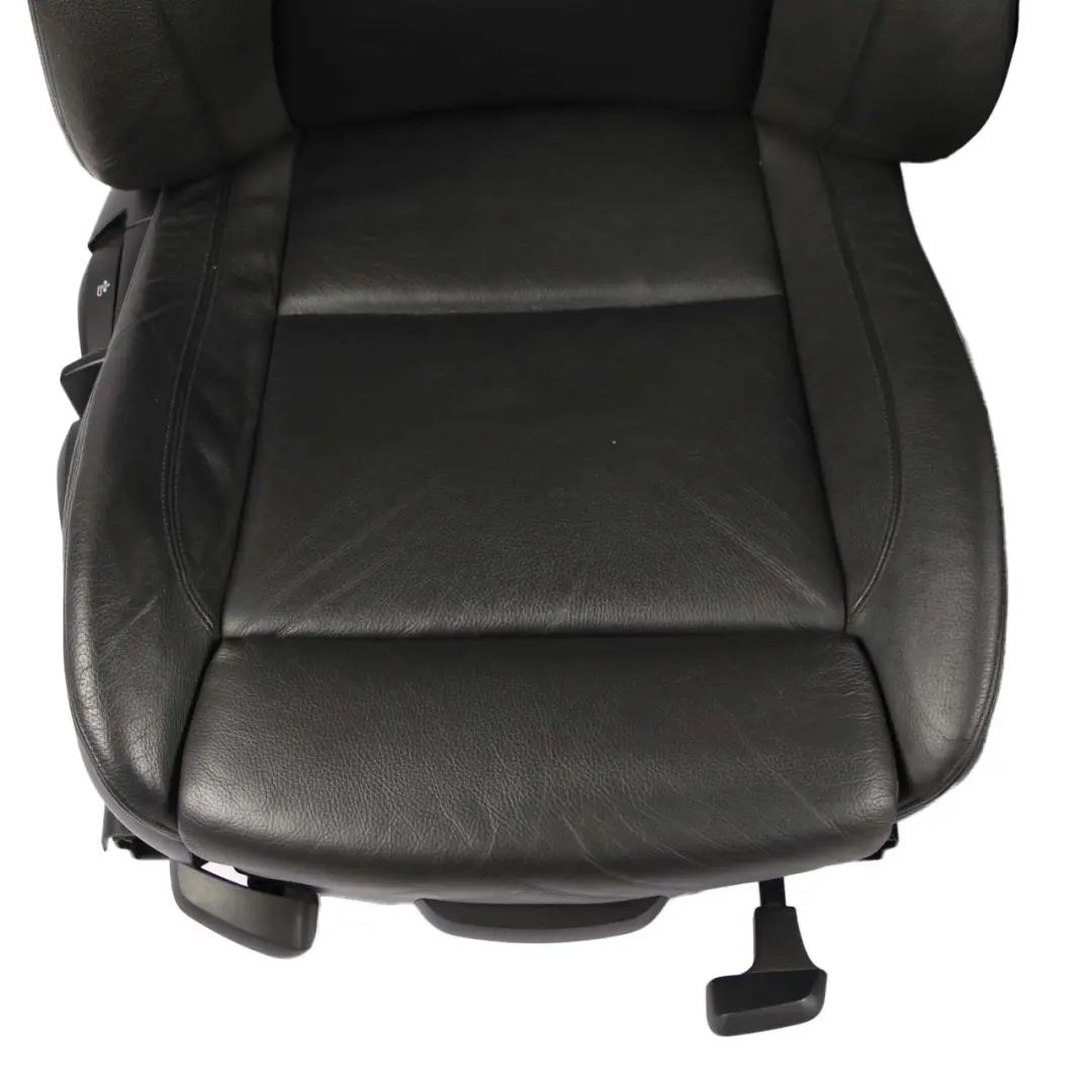 Leather Seats M Sport Black Front Rear Seat Sofa Bench with Door Cards to BMW E81 with Part number 7247318 BMW E81 Leather Seats M Sport Black Front Rear Seat Sofa Bench with Door Cards - SKU 7247318-1 - Part number 7247318