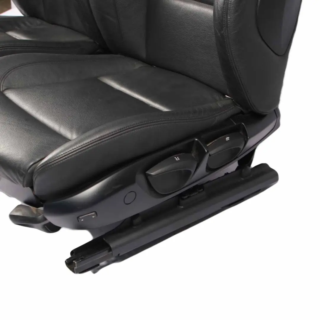 Leather Seats BMW E82 Coupe M Sport Black Front Rear Seat Sofa Bench Door Cards to with Part number 7247318 Leather Seats BMW E82 Coupe M Sport Black Front Rear Seat Sofa Bench Door Cards - SKU 7247318-2 - Part number 7247318