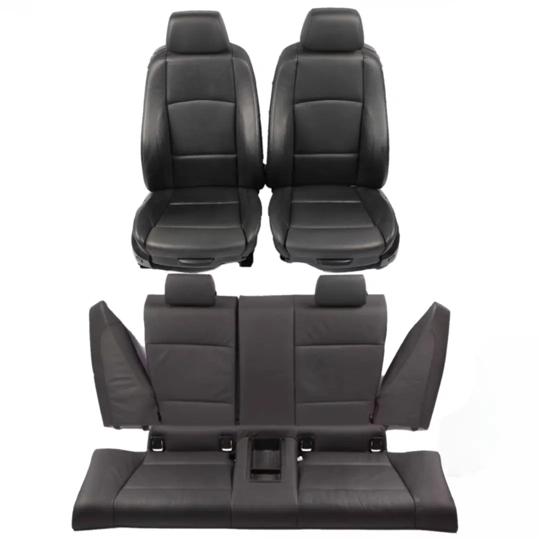  Leather Seats BMW E82 Coupe M Sport Black Seat Memory Sofa Bench Door Cards - SKU 7247318-3 - Part number 7247318