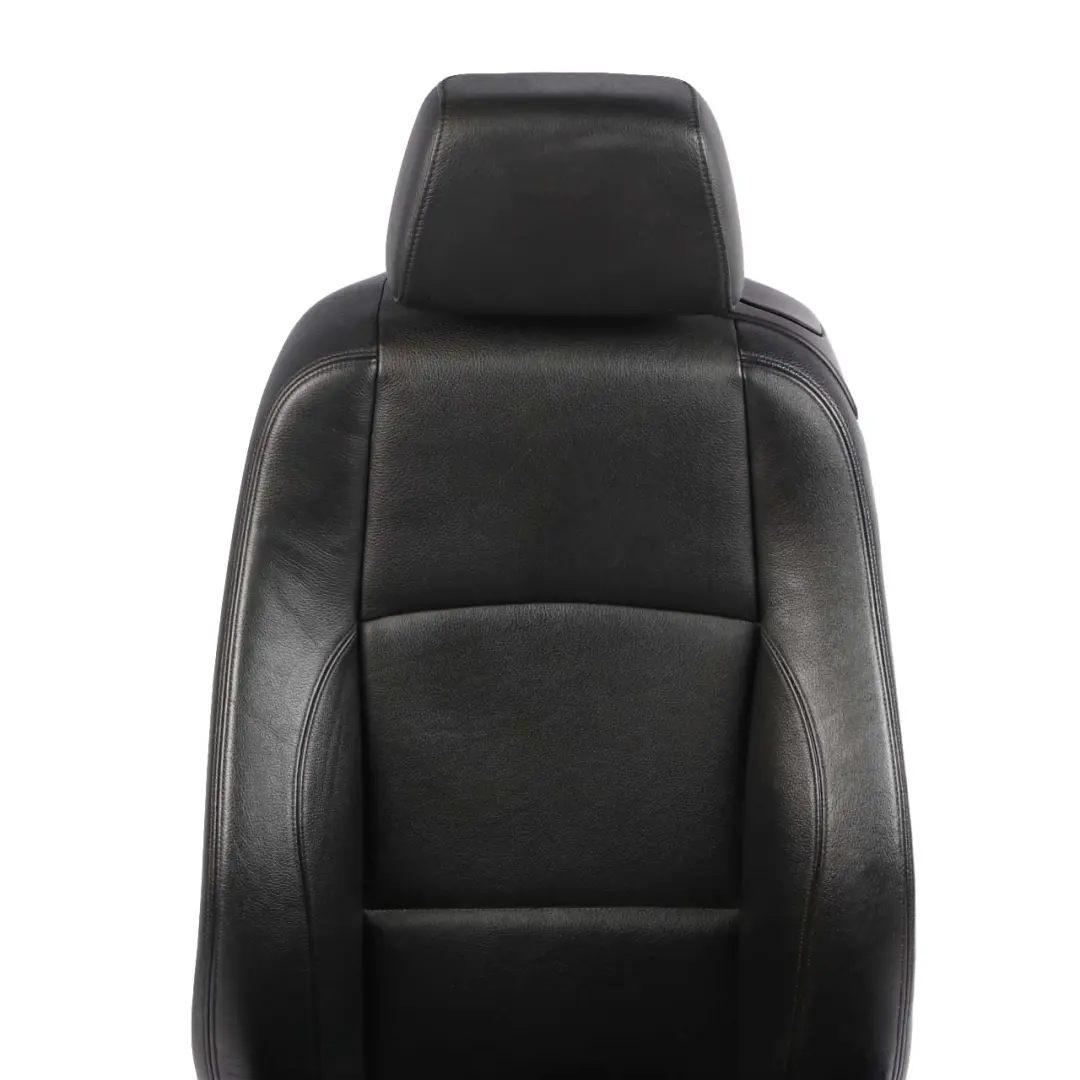  Front Seat BMW E81 E82 Left N/S M Sport Black Schwarz Leather Boston - SKU 7247319-2 - Part number 7247319