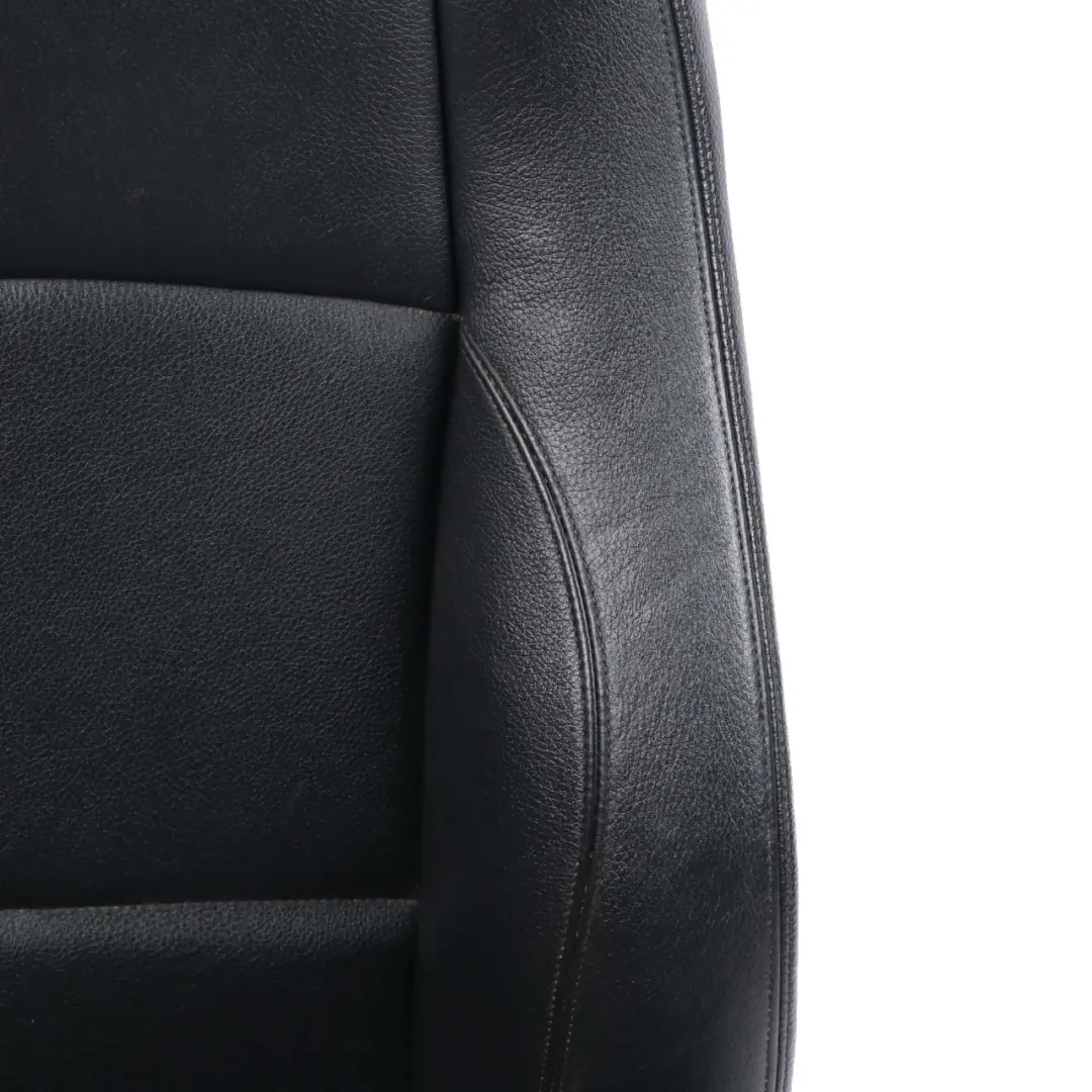  Front Seat BMW E81 E82 Left N/S M Sport Black Schwarz Leather Boston - SKU 7247319-2 - Part number 7247319