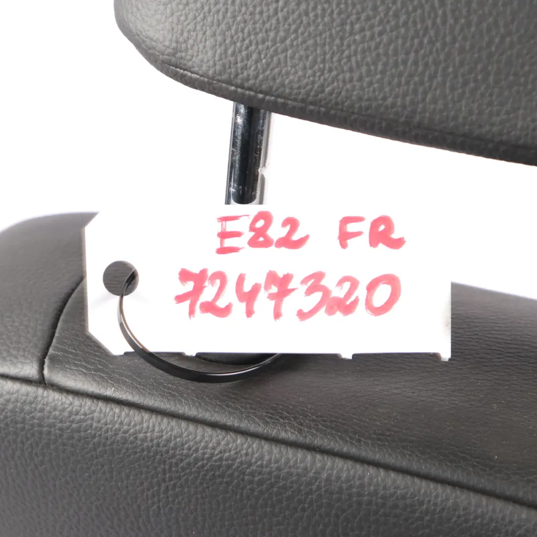 BMW 1 Series E81 E82 M Sport Black Leather Front Right O/S Seat - SKU 7247320 - Part number 7247320