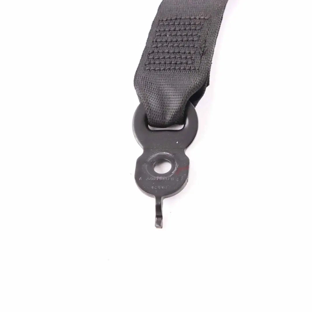 Rear Seat Belt BMW F10 F06 Center Upper Black Safety Belt - SKU 7247667 - Part number 7247667