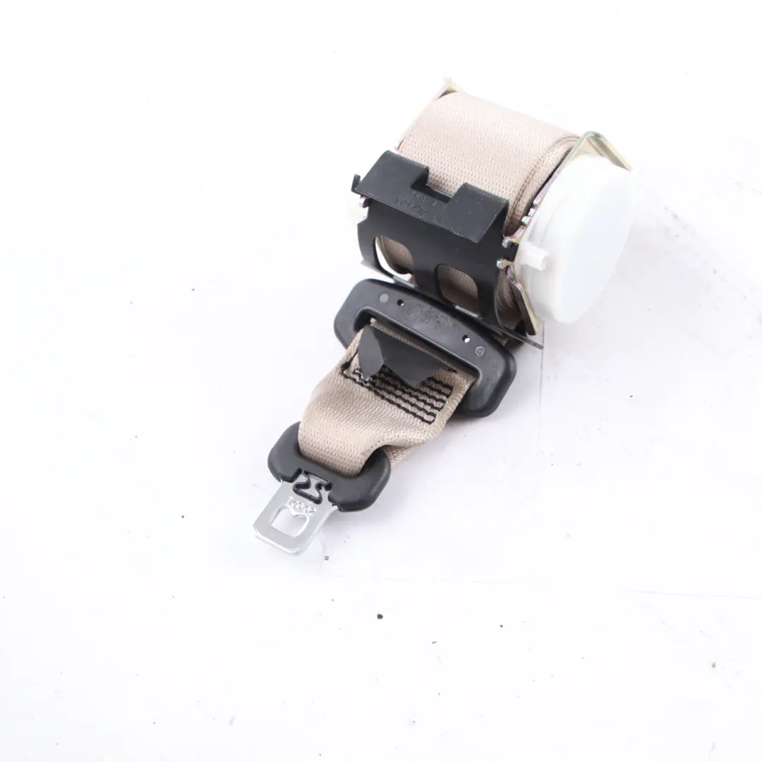 Cinturón de seguridad trasero central superior Oyster para BMW F10 con número de pieza 7247670 BMW F10 Cinturón de seguridad trasero central superior Oyster - SKU 7247670 - Número de pieza 7247670