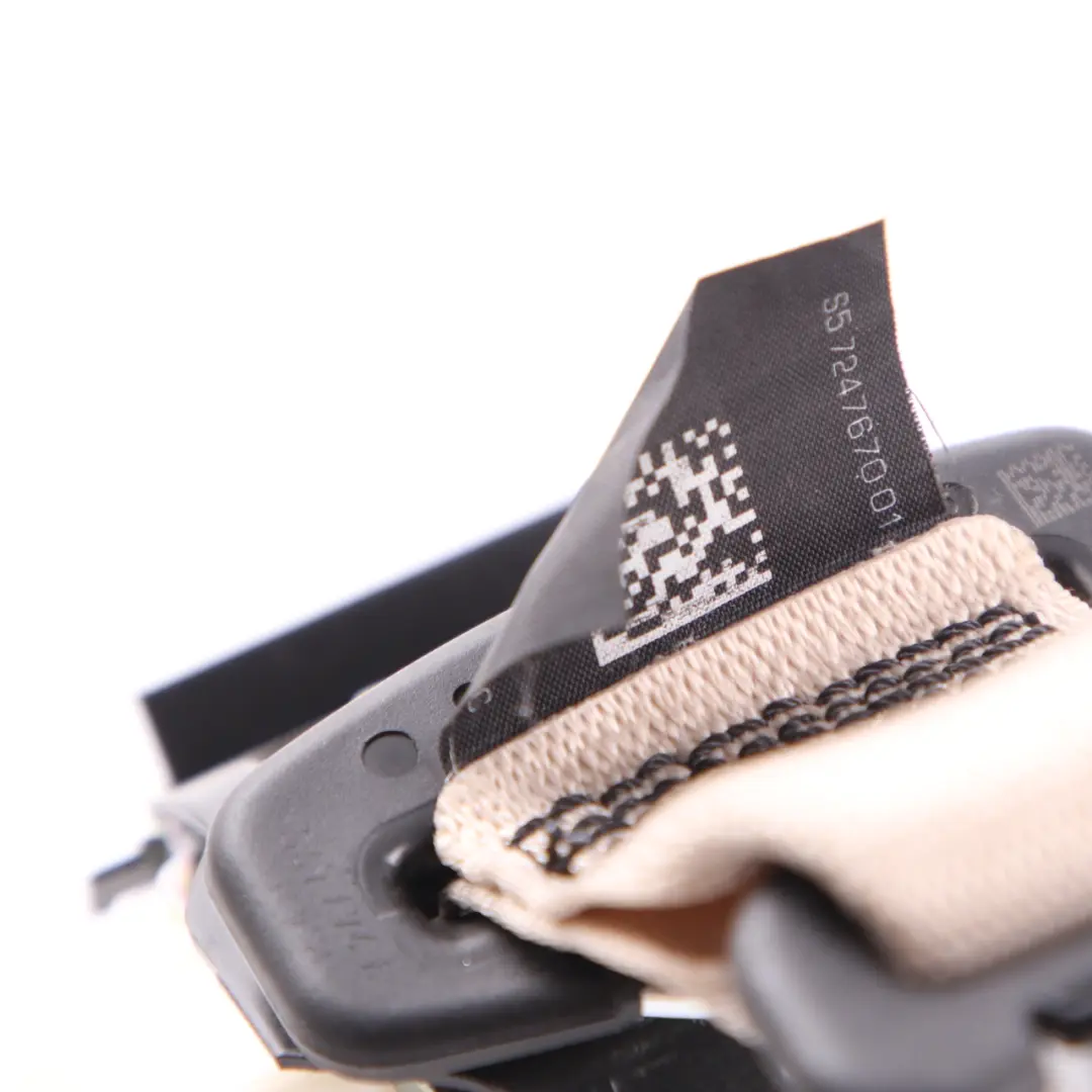 BMW F10 Ceinture de sécurité arrière centrale et supérieure Oyster - SKU 7247670 - Numéro de pièce 7247670