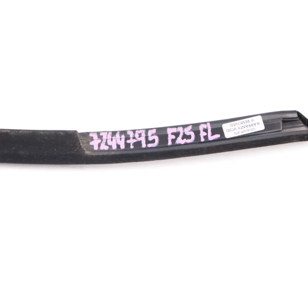 Listwa Szyby Drzwi Lewy Przód Wysoki Połysk do BMW X3 F25 o numerze 7247795 BMW X3 F25 Listwa Szyby Drzwi Lewy Przód Wysoki Połysk - SKU 7247795 - Numer Części 7247795