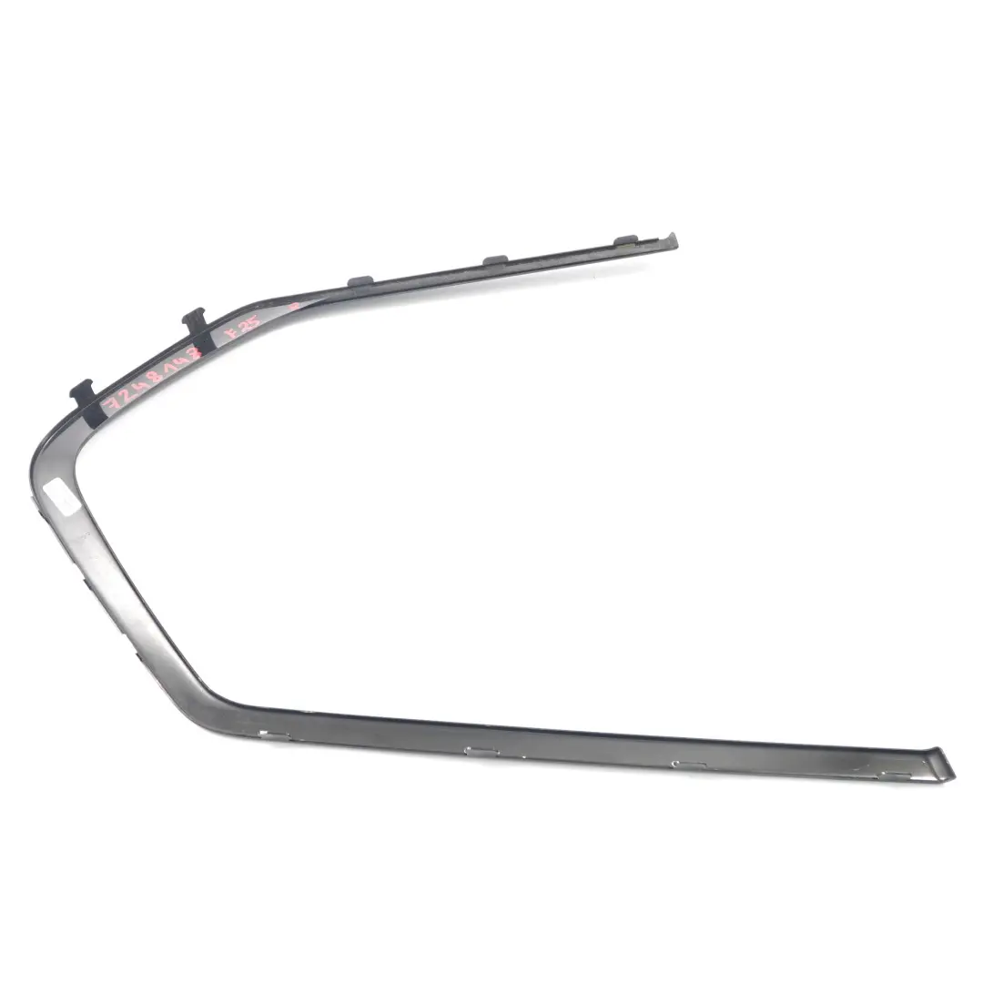 Window Frame Strip Rear Door Right O/S Trim Finisher High Gloss BMW X3 F25 - SKU 7248148 - Part number 7248148