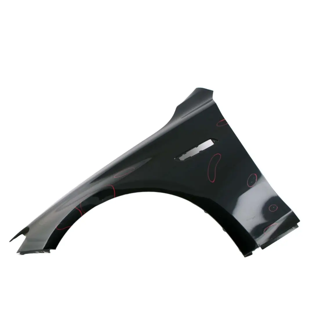 BMW 5 F07 GT Front Left N/S Fender Side Wing Panel Black Sapphire Metallic 475 - SKU 7248433-BS - Part number 7248433