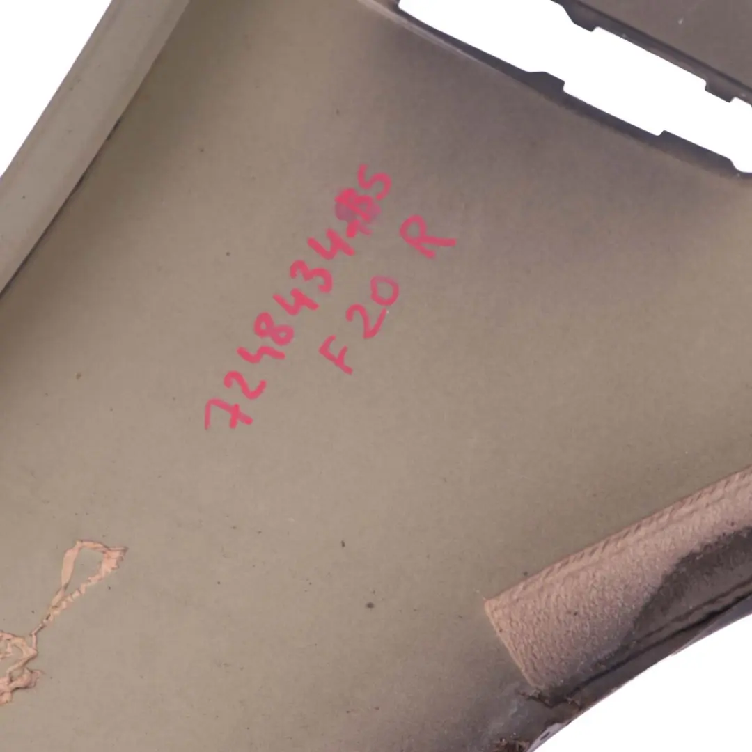 Front Left N/S Fender Side Wing Panel Black Sapphire Metallic 475 to BMW 5 F07 GT with Part number 7248433 BMW 5 F07 GT Front Left N/S Fender Side Wing Panel Black Sapphire Metallic 475 - SKU 7248433-BS - Part number 7248433