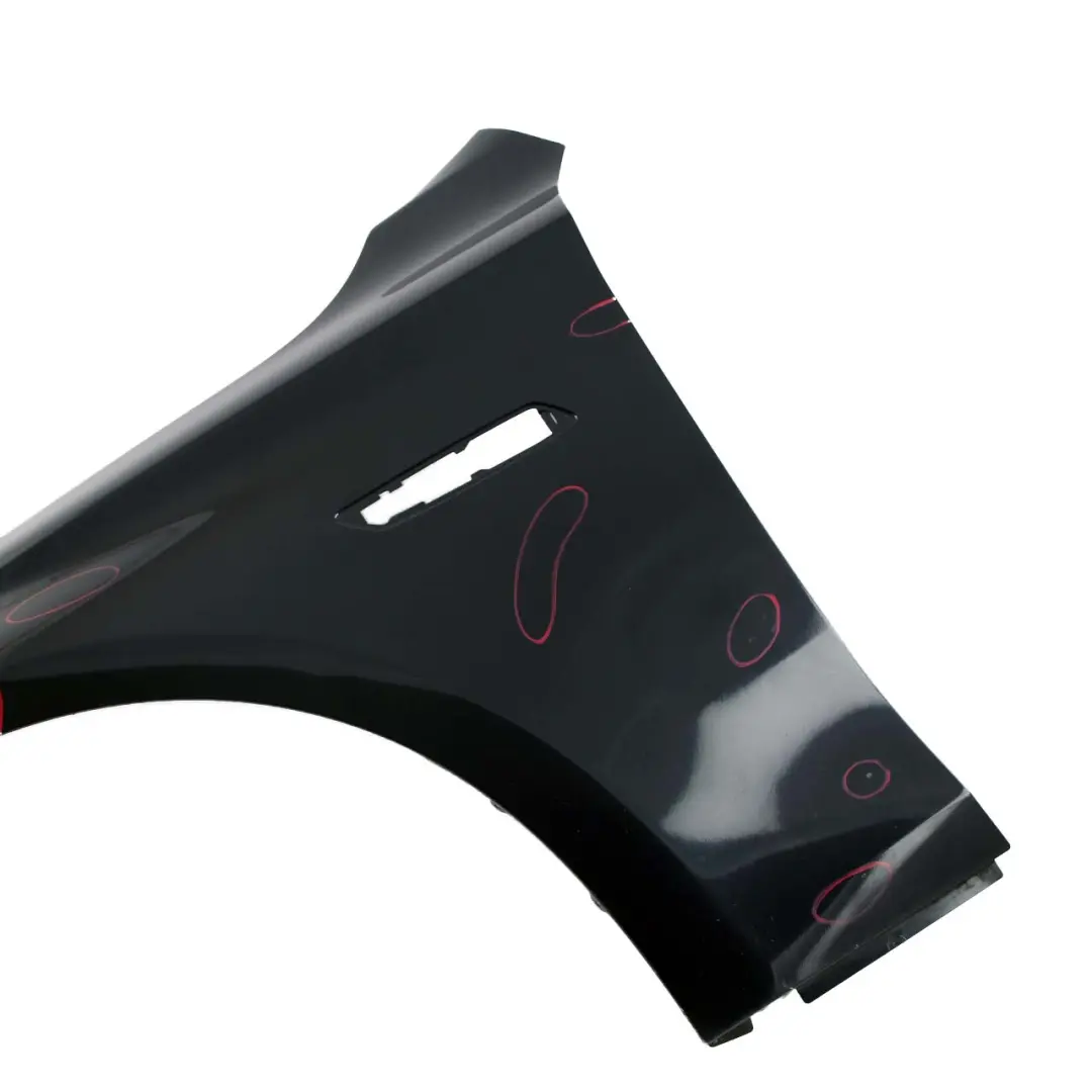 BMW 5 F07 GT Front Left N/S Fender Side Wing Panel Black Sapphire Metallic 475 - SKU 7248433-BS - Part number 7248433