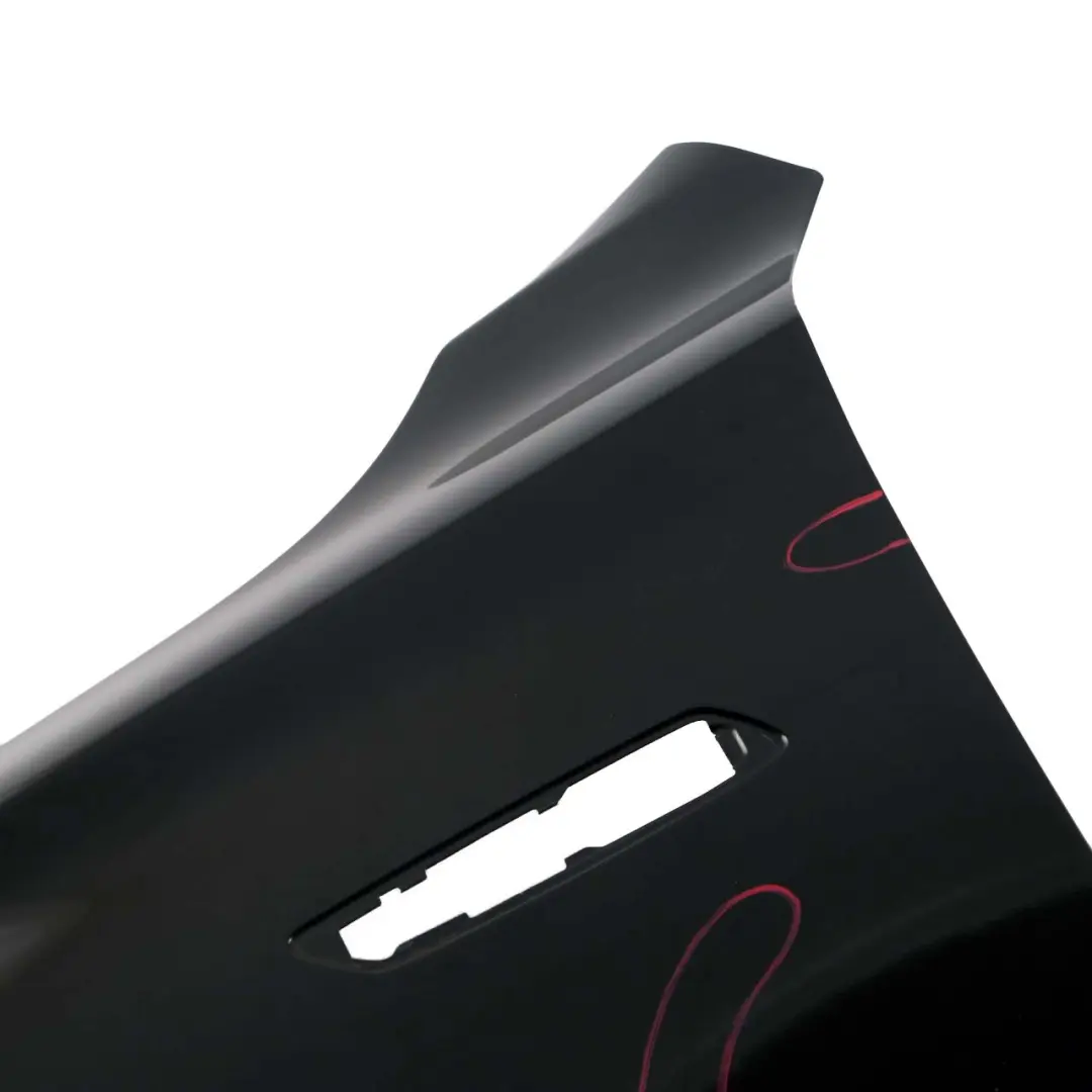 BMW 5 F07 GT Front Left N/S Fender Side Wing Panel Black Sapphire Metallic 475 - SKU 7248433-BS - Part number 7248433