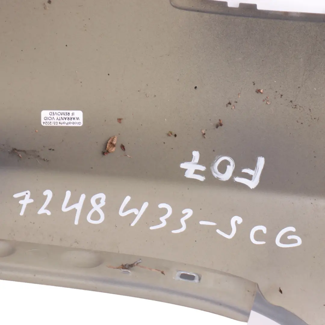 Front Left N/S Fender Side Wing Panel Spacegrau Grey Metallic - A52 to BMW F07 GT with Part number 7248433 BMW F07 GT Front Left N/S Fender Side Wing Panel Spacegrau Grey Metallic - A52 - SKU 7248433-SCG - Part number 7248433