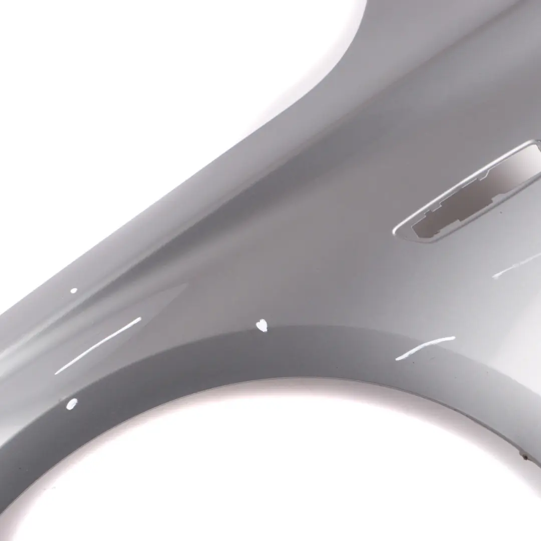 Front Left N/S Fender Side Wing Panel Spacegrau Grey Metallic - A52 to BMW F07 GT with Part number 7248433 BMW F07 GT Front Left N/S Fender Side Wing Panel Spacegrau Grey Metallic - A52 - SKU 7248433-SCG - Part number 7248433