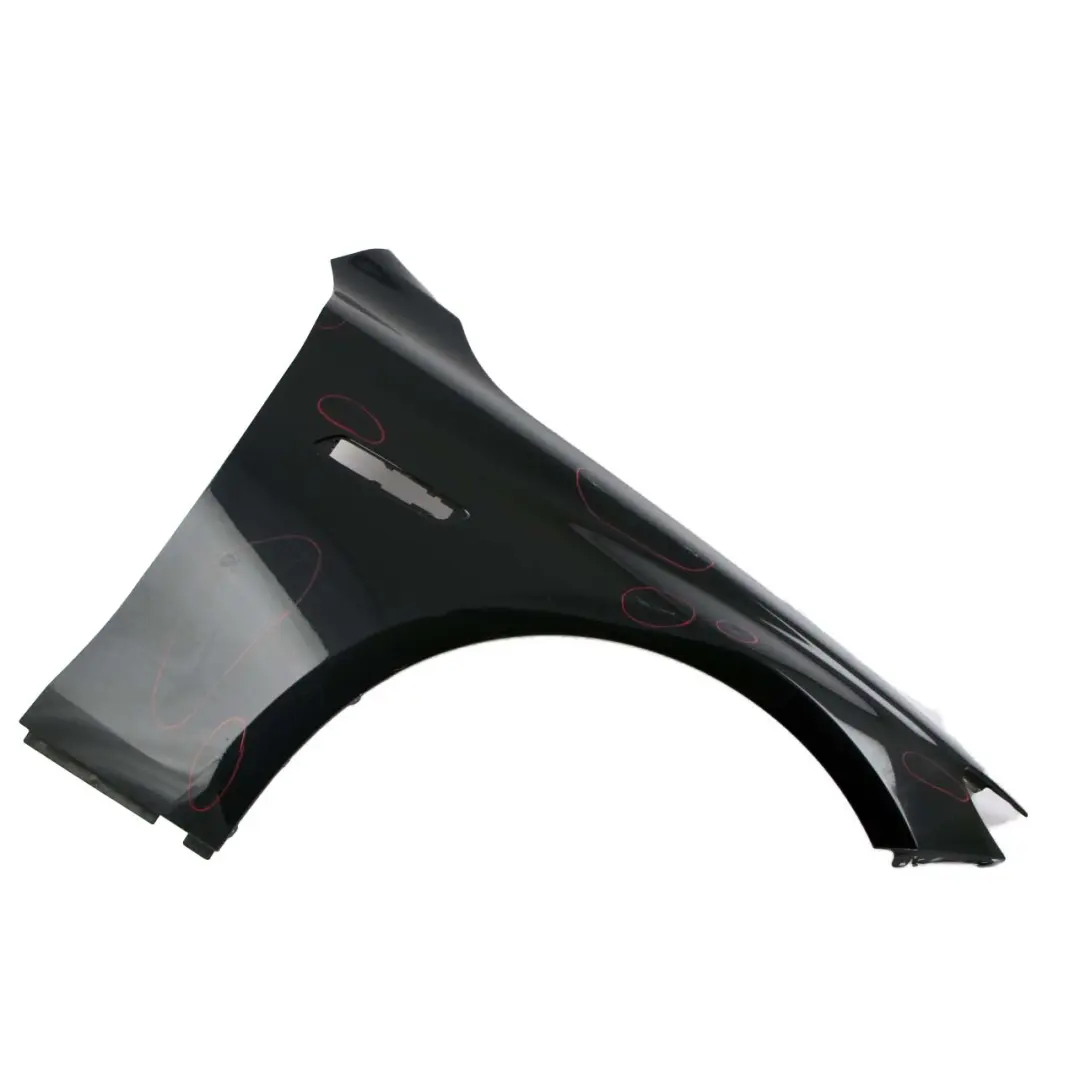 Front Right O/S Fender Side Wing Panel Black Sapphire Metallic 475 to BMW 5 F07 GT with Part number 7248434 BMW 5 F07 GT Front Right O/S Fender Side Wing Panel Black Sapphire Metallic 475 - SKU 7248434-BS - Part number 7248434