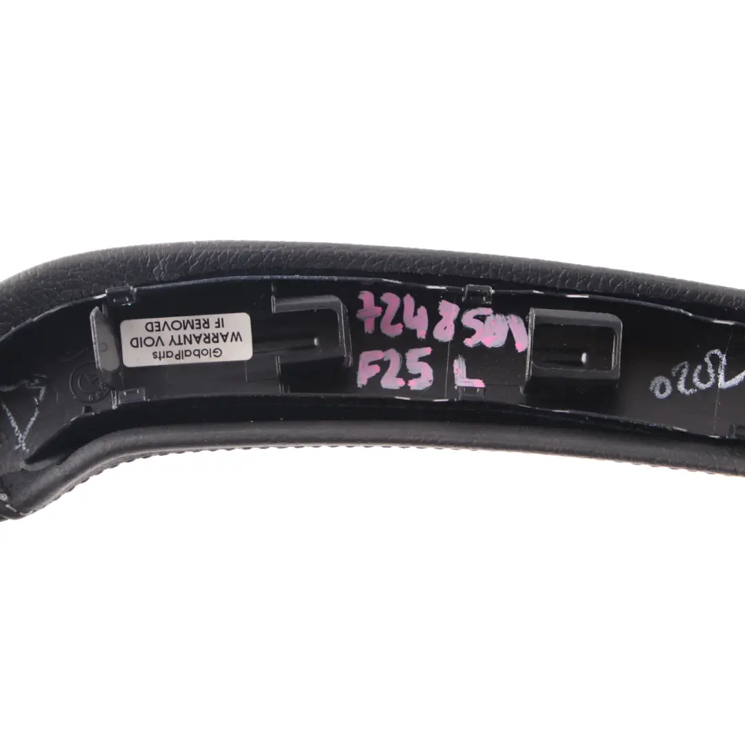 BMW X3 F25 Door Card Interior Handle Cover Front Rear Left N/S Black - SKU 7248501 - Part number 7248501