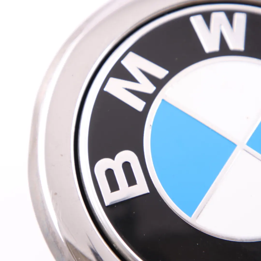 BMW F20 F21 LCI Trunk Holder Emblem Button Tailgate Badge Opening Black - SKU 7248535-2 - Part number 7248535