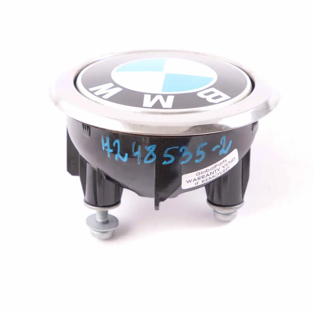Portabagagli Emblema Pulsante Portellone Apertura Nero per BMW F20 F21 LCI con numero di parte 7248535 BMW F20 F21 LCI Portabagagli Emblema Pulsante Portellone Apertura Nero - SKU 7248535-2 - Numero di parte 7248535