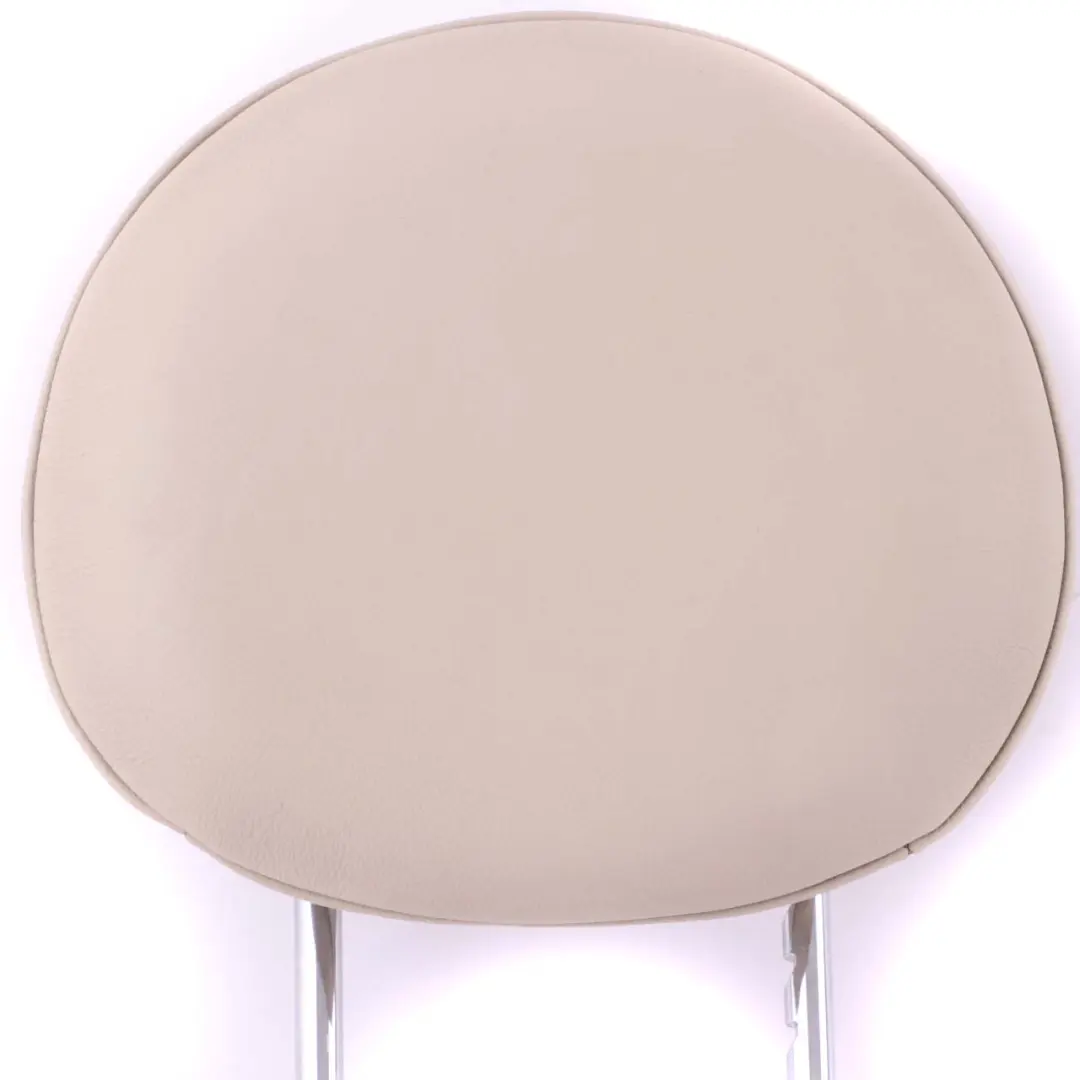 Front Seat Left Right N/O/S Leather Headrest Polar Beige to Mini Cooper R55 R56 with Part number 7270457 Mini Cooper R55 R56 Front Seat Left Right N/O/S Leather Headrest Polar Beige - SKU 7270457 - Part number 7270457