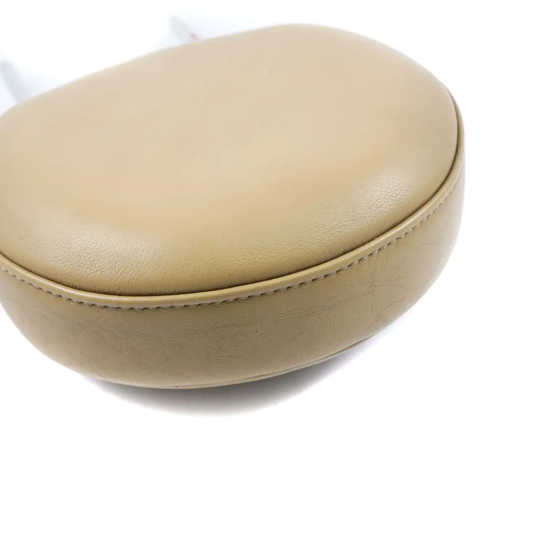 Front Seat Left Right N/O/S Leather Headrest Tuscan Beige to Mini Cooper R55 R56 with Part number 7248574 Mini Cooper R55 R56 Front Seat Left Right N/O/S Leather Headrest Tuscan Beige - SKU 7248574 - Part number 7248574