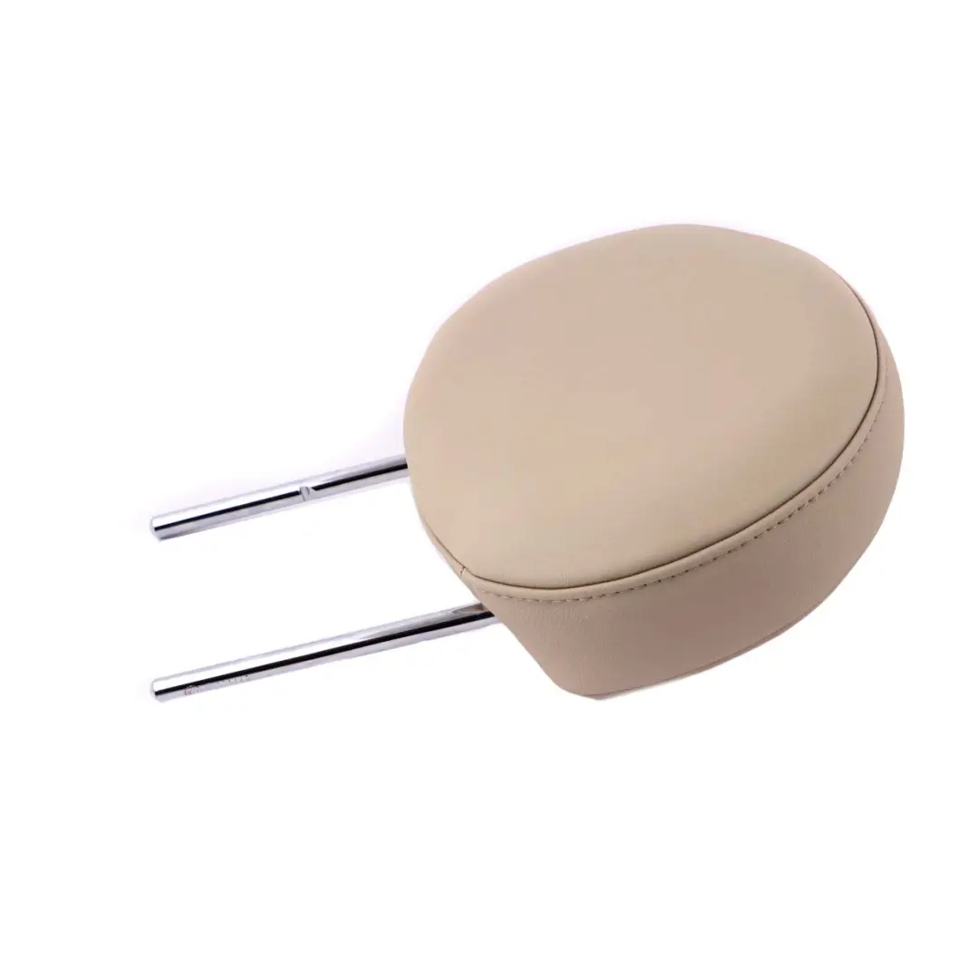 Mini Cooper R55 R56 Front Seat Left Right N/O/S Leather Headrest Polar Beige - SKU 7270457 - Part number 7270457