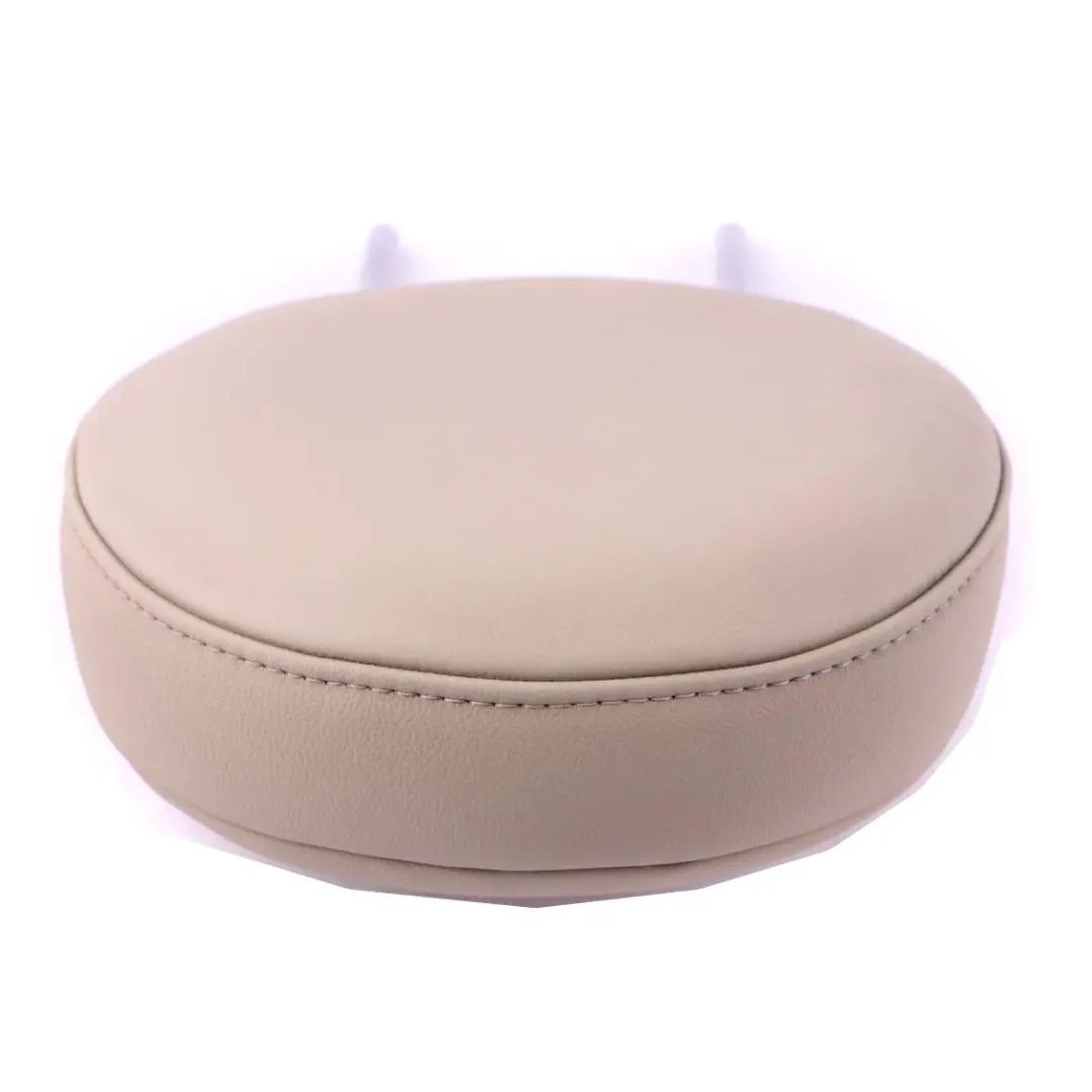 Front Seat Left Right N/O/S Leather Headrest Polar Beige to Mini Cooper R55 R56 with Part number 7270457 Mini Cooper R55 R56 Front Seat Left Right N/O/S Leather Headrest Polar Beige - SKU 7270457 - Part number 7270457