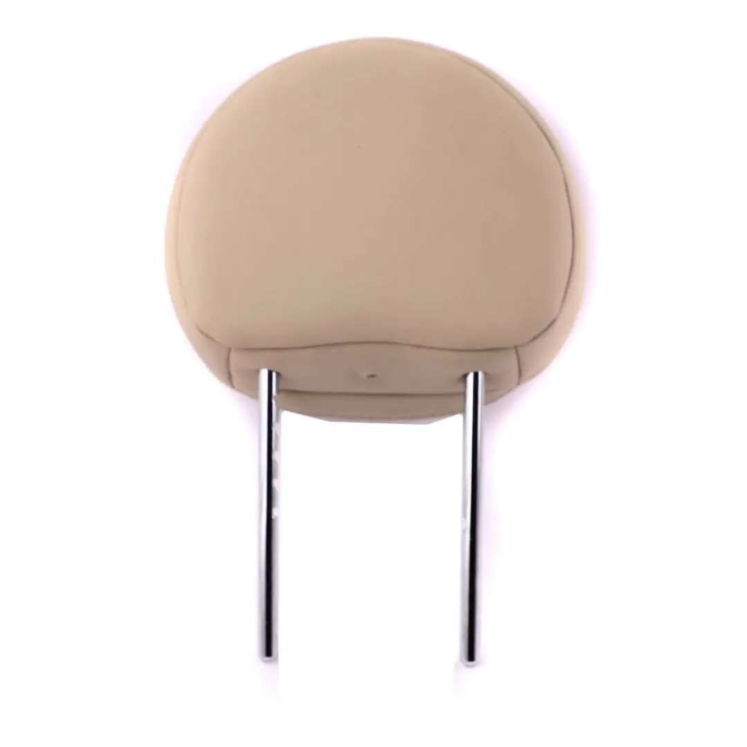 Mini Cooper R55 R56 Front Seat Left Right N/O/S Leather Headrest Polar Beige - SKU 7270457 - Part number 7270457