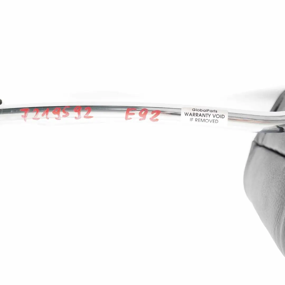 BMW E92 Seat Headrest Front Left Right N/O/S Black Leather Head Rest - SKU 7248635 - Part number 7248635