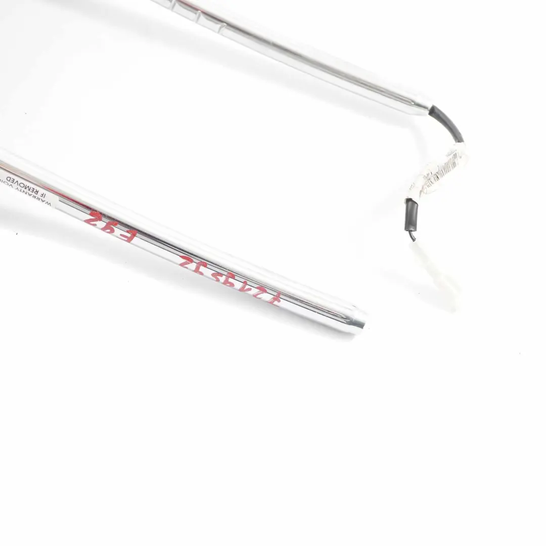 BMW E92 Seat Headrest Front Left Right N/O/S Black Leather Head Rest - SKU 7248635 - Part number 7248635