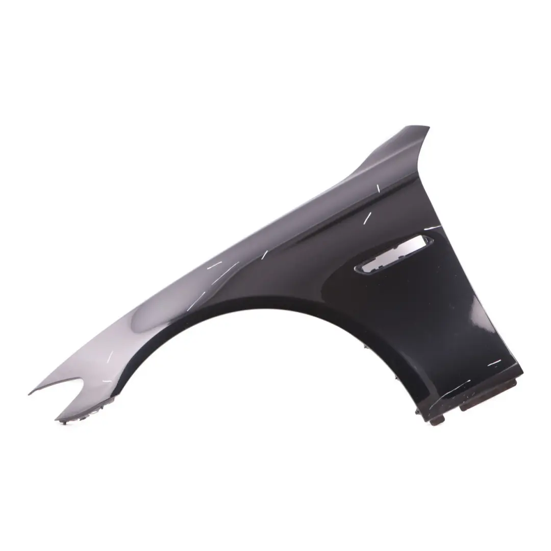 BMW 5 F10 F11 Aile avant gauche Panneau latéral de l'aile Black Sapphire - 475 - SKU 7248659-BS - Numéro de pièce 7248659
