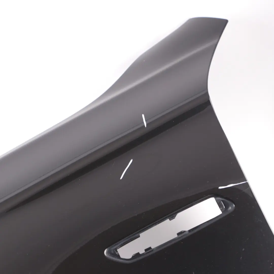 Vorne Links Kotflügel Seitenteil Schwarz Saphir - 475 für BMW F10 F11 mit Teilenummer 7248659 BMW F10 F11 Vorne Links Kotflügel Seitenteil Schwarz Saphir - 475 - SKU 7248659-BS - Teilenummer 7248659