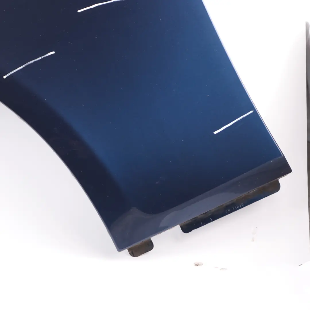 Wing Panel Front Left N/S Fender Side Tiefseeblau Deep Sea Blue - A76 to BMW F10 with Part number 7248659 BMW F10 Wing Panel Front Left N/S Fender Side Tiefseeblau Deep Sea Blue - A76 - SKU 7248659-DSB - Part number 7248659