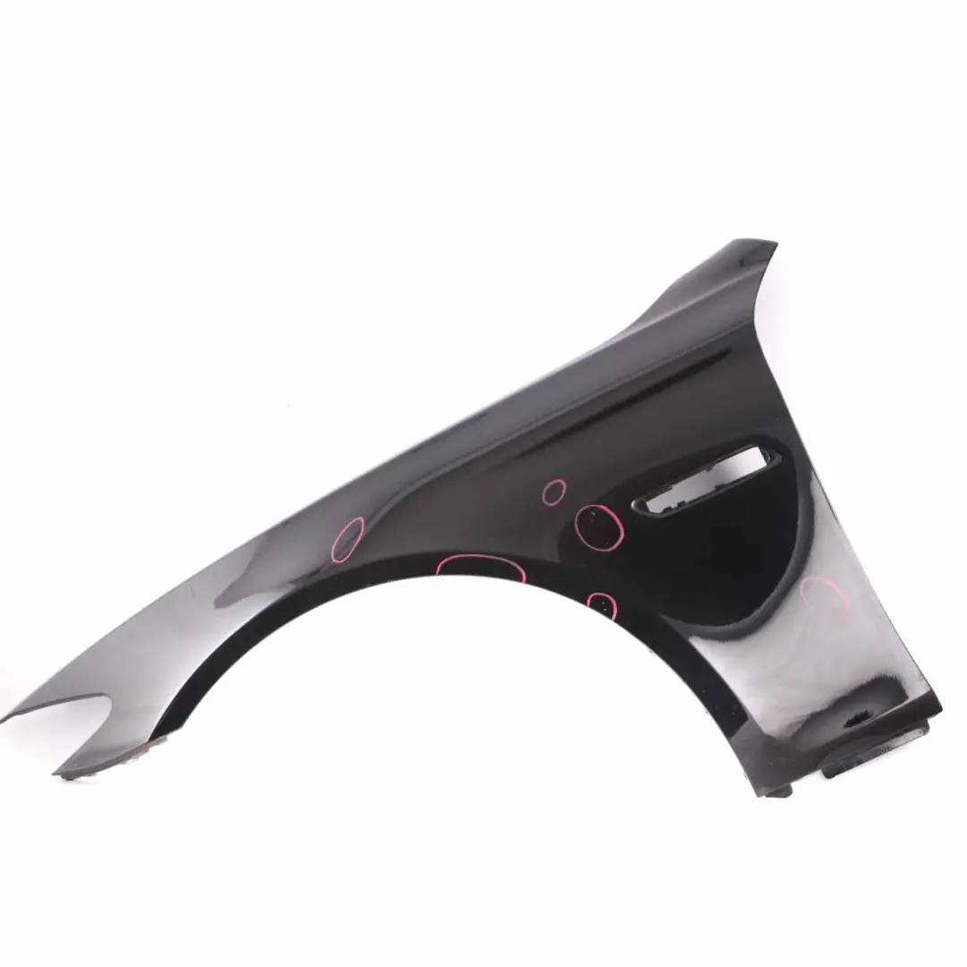 Wing Panel Front Left N/S Fender Side Black Sapphire Metallic - 475 to BMW F10 F11 with Part number 7248659 BMW F10 F11 Wing Panel Front Left N/S Fender Side Black Sapphire Metallic - 475 - SKU 7248659-SCH - Part number 7248659
