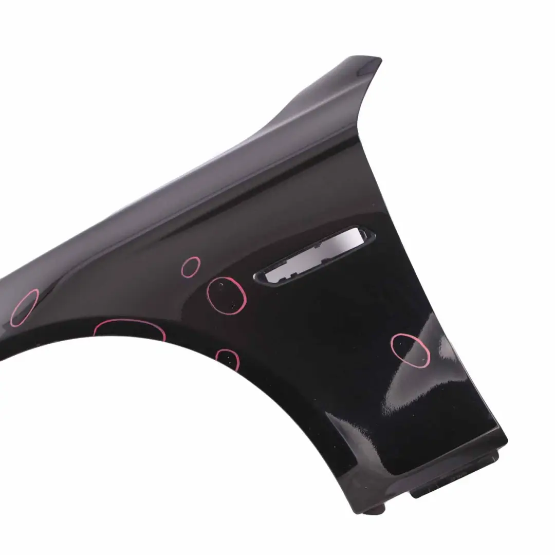 Wing Panel Front Left N/S Fender Side Black Sapphire Metallic - 475 to BMW F10 F11 with Part number 7248659 BMW F10 F11 Wing Panel Front Left N/S Fender Side Black Sapphire Metallic - 475 - SKU 7248659-SCH - Part number 7248659