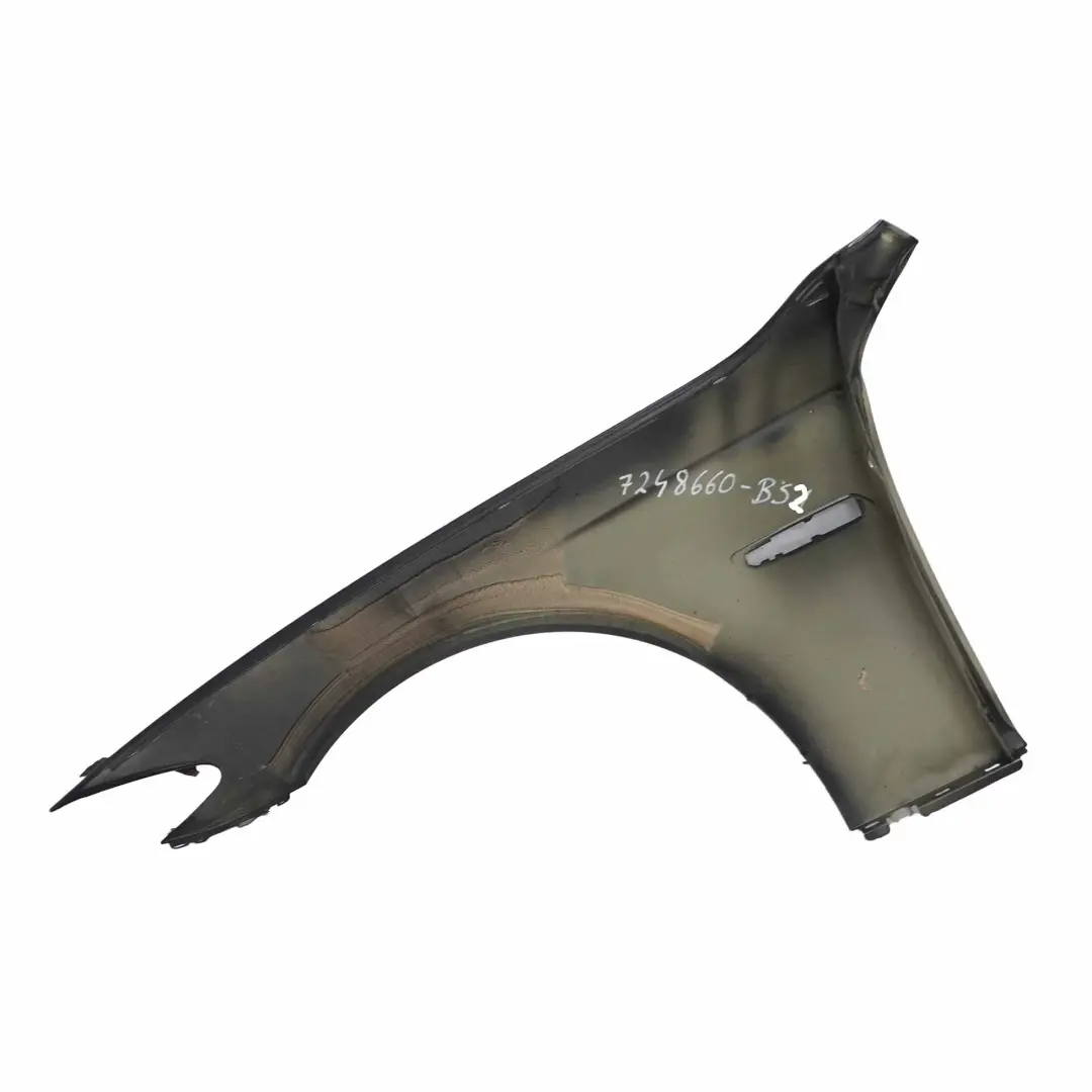 BMW F10 F11 Kotflügel vorne rechts Seitenteil Schwarz Saphir - 475 - SKU 7248660-BS2 - Teilenummer 7248660