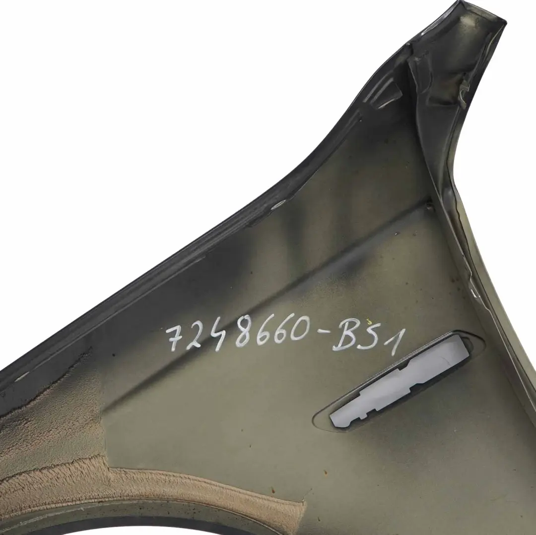 BMW F10 F11 Kotflügel vorne rechts Seitenteil Schwarz Saphir - 475 - SKU 7248660-BS2 - Teilenummer 7248660