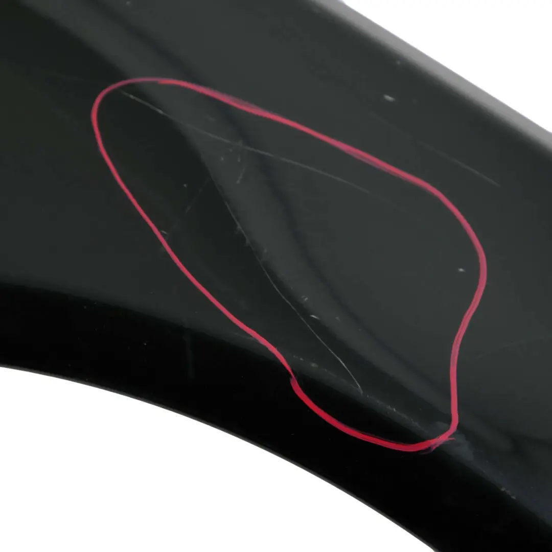 Front Right Wing Fender Side Panel O/S Black Sapphire - 475 to BMW 5 F10 F11 with Part number 7248660 BMW 5 F10 F11 Front Right Wing Fender Side Panel O/S Black Sapphire - 475 - SKU 7248660-BS - Part number 7248660