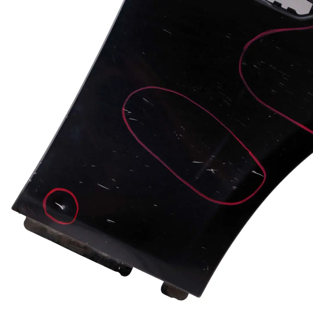 Front Right Wing Fender Side Panel O/S Black Sapphire - 475 to BMW 5 F10 F11 with Part number 7248660 BMW 5 F10 F11 Front Right Wing Fender Side Panel O/S Black Sapphire - 475 - SKU 7248660-BS - Part number 7248660