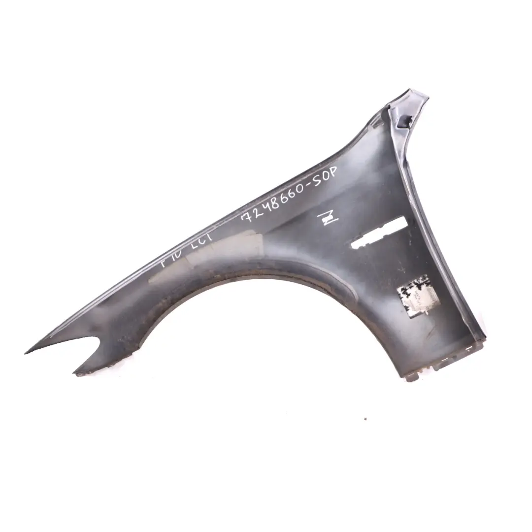 BMW F10 F11 Wing Panel Front Right O/S Fender Side Wing Sophistograu Grey - A90 - SKU 7248660-SOP - Part number 7248660