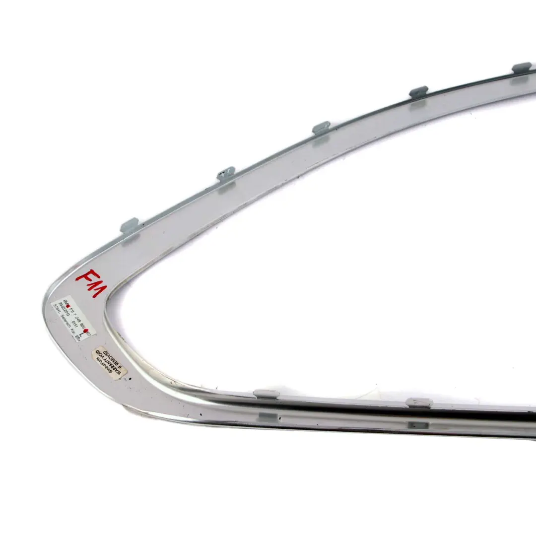 BMW F11 Touring Garniture De Cadre Arrière Gauche Bande Latérale Argentée - SKU 7248805 - Numéro de pièce 7248805