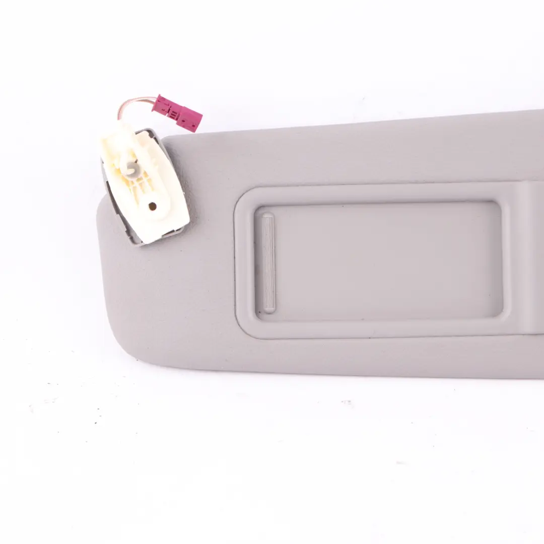  Sun Visor BMW F10 F11 Leather Sun Visor With Mirror Left N/S Everestgrau - SKU 7248855 - Part number 7248855