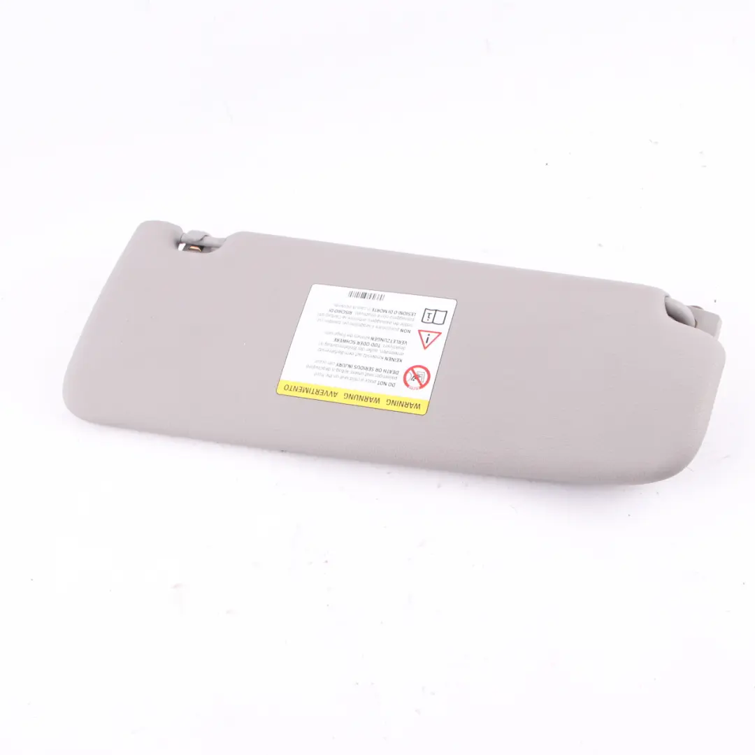 Sonnenblende BMW F10 F11 Leder Sonnenblende Spiegel links Everestgrau für mit Teilenummer 7248855 Sonnenblende BMW F10 F11 Leder Sonnenblende Spiegel links Everestgrau - SKU 7248855 - Teilenummer 7248855